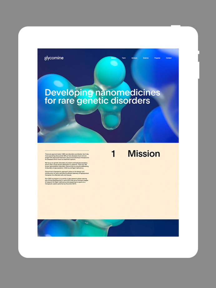 Glycomine by Essen International #web design #website