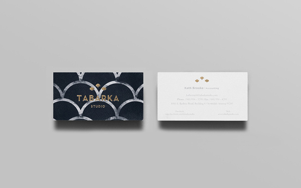 Tabarka Studio on Behance #stationary #card #print #business