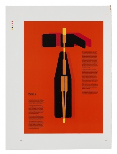 Creative Review - Stone age printing for Æsir #print #design #graphic