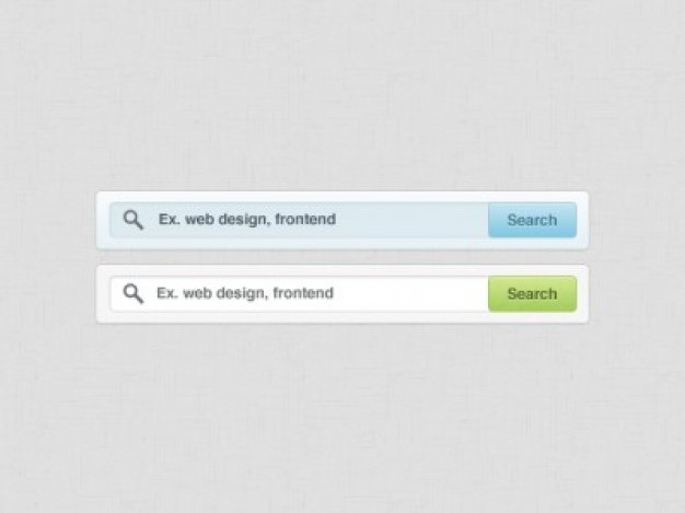Search box with 2 colors variation Free Psd. See more inspiration related to Box, Button, Colors, Search, Search box, Horizontal, Hunt and Variation on Freepik.