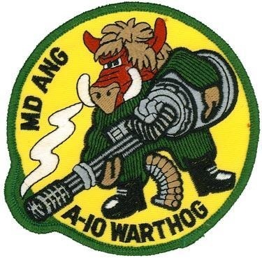MD ANG A-10 WARTHOG PATCH #patch #army #warthog #a-10