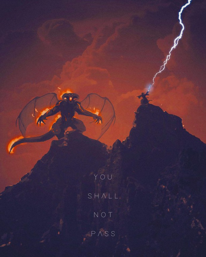 YouShallNotPass by maxbeechcreative