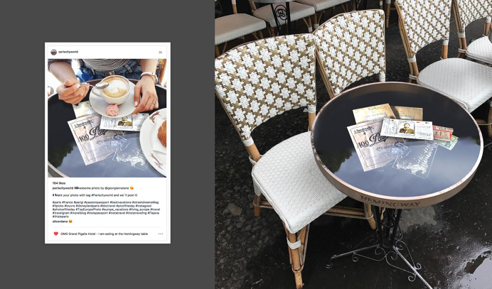 Hemingway Memorabilia Café Table on Behance