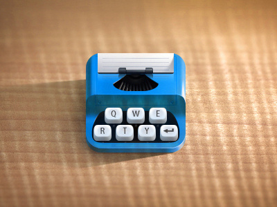 Typewriter1 #icon #ipad #ui #iphone #app #ios #typewriter