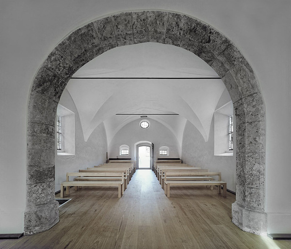 historic austrian chapel gets revitalized by HPSA #church