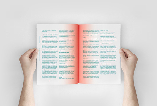 Fading Borders. on Behance #joost #breda #book #fading #st #borders #gradient #akv