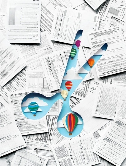 Owen Glidersleeve - Cutting Taxes #cut #paper