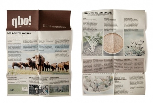 qbo! | Silvia Mallofre #rustic #graphic #mallofre #silvia #brochure
