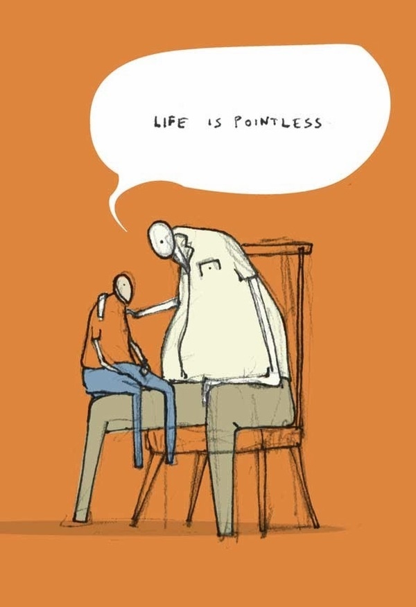 www.thejoyofseex.co.uk: Sound Advice #family #advice #humour #talk #child #parent #illustration #wisdom #pointless #life #fatherhood #humor