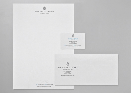 O'Rourke & Moody Logo Design by Kyle Poff | LogoStack #logo #design