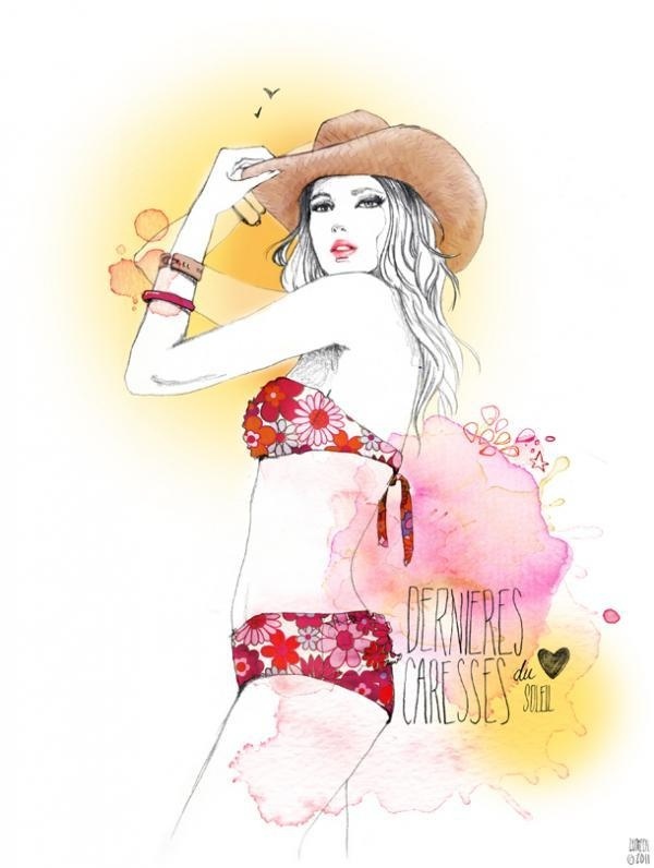 Fashion Illustrations by Lutheen #fashion #illustrations