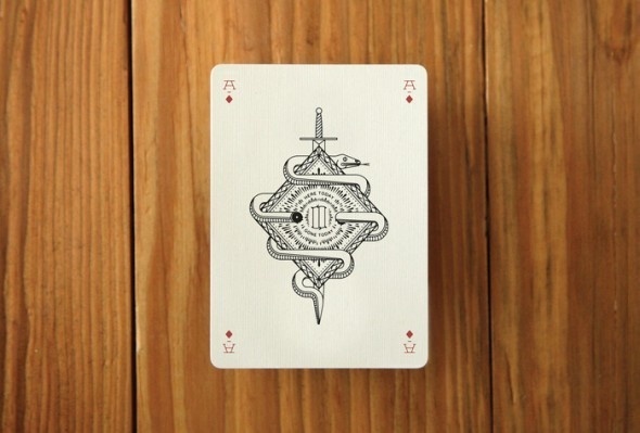 A deck of playing cards in defringe.com #a #deck #print #defringe #of #playing #illustration #cards