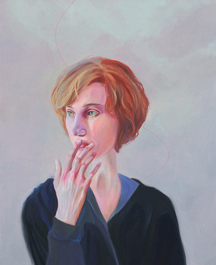 Digital Character Paintings by Miguel Devia