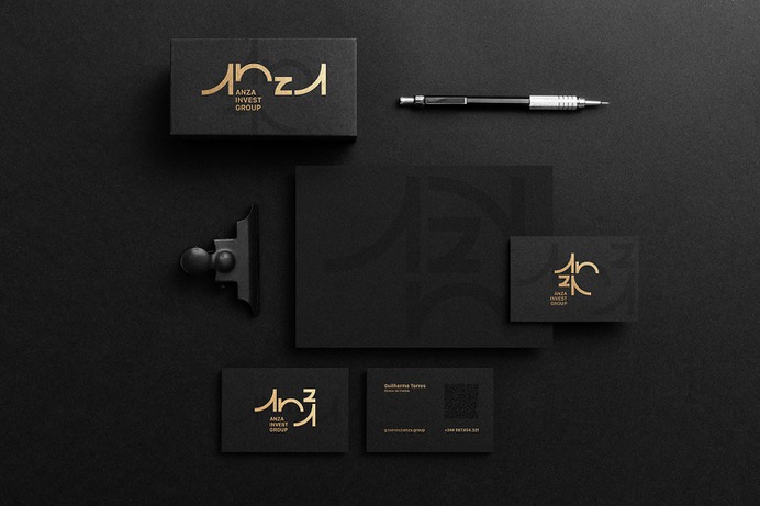 Anza Invest Group Identity - Mindsparkle Mag Rafael Maia & Socialkorp designed the identity for ANZA INVEST GROUP which is based in Angola with global operations. #logo #packaging #identity #branding #design #color #photography #graphic #design #gallery #blog #project #mindsparkle #mag #beautiful #portfolio #designer
