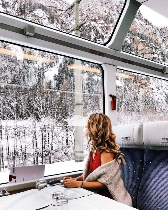 Traveling on the Glacier Express – Just moved to Switzerland