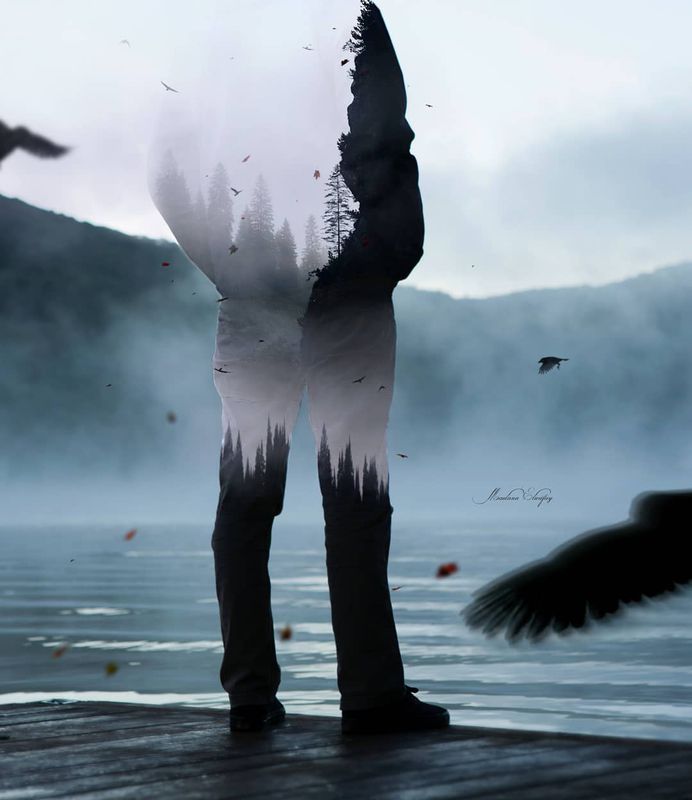 Dreamlike Photo Manipulations and Double Exposure Creations by Maulana Elwafiey