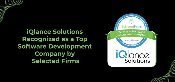 Selected Firms Recognized IQlance As The Top Software Development Company In The USA