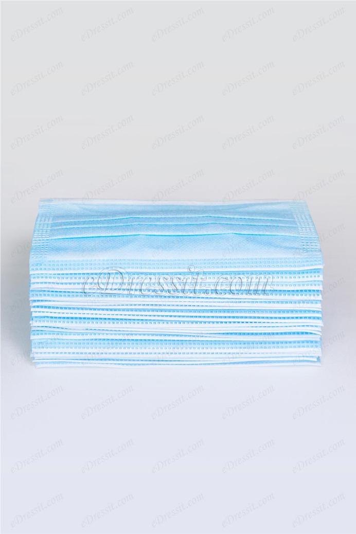 50pcs Disposable Non-woven Face Mask Filtration Efficiency ≥ 95% (Mask005)