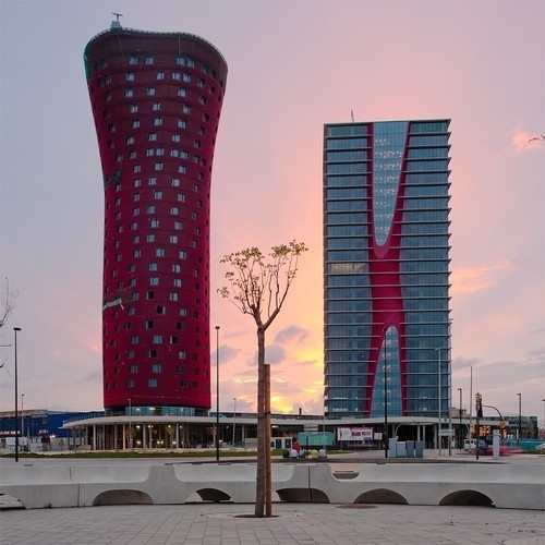 CJWHO ™ (Porta Fira Towers | Toyo Ito AA + Fermín Vázquez...) #spain #design #photography #architecture #barcelona