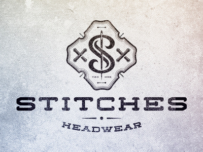 Stitches Headwear #logo #headwear #branding #texture
