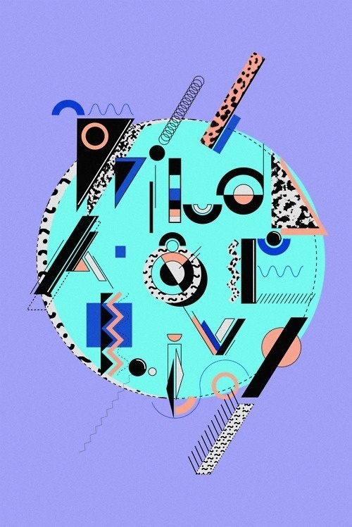 inspirationos #shapes #pattern #art #80s