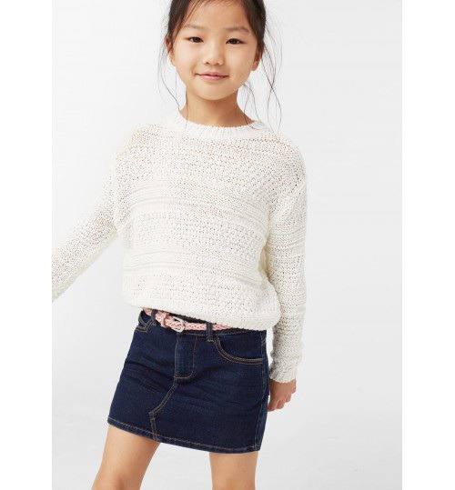 MANGO Kids Girl Denim Skirt