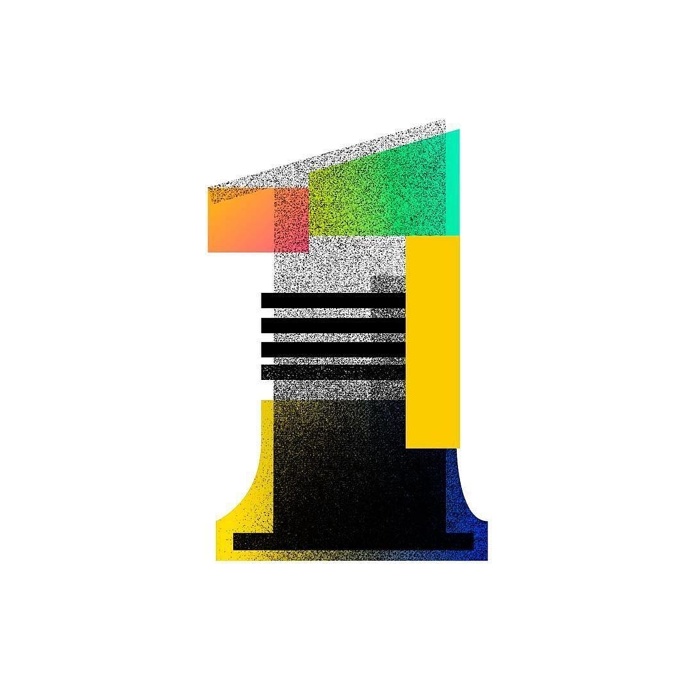 36daysoftype on Instagram: "#1 by @jmelloni"