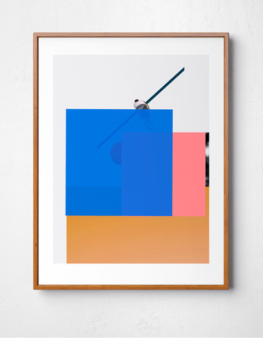 Design Print by Benjamin Savignac #design #colors #contemporary #modern #print #design #graphic #savignac www.savignacillustrations.com