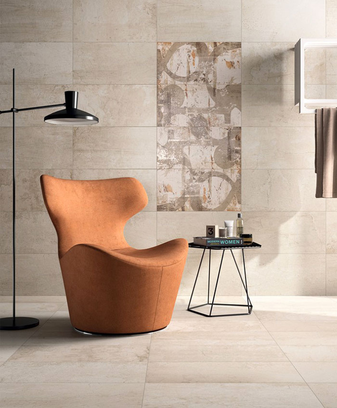 Floor Tiles Inspired by the Surfaces of the Recent Past - #floor, flooring, #tiles, #walls