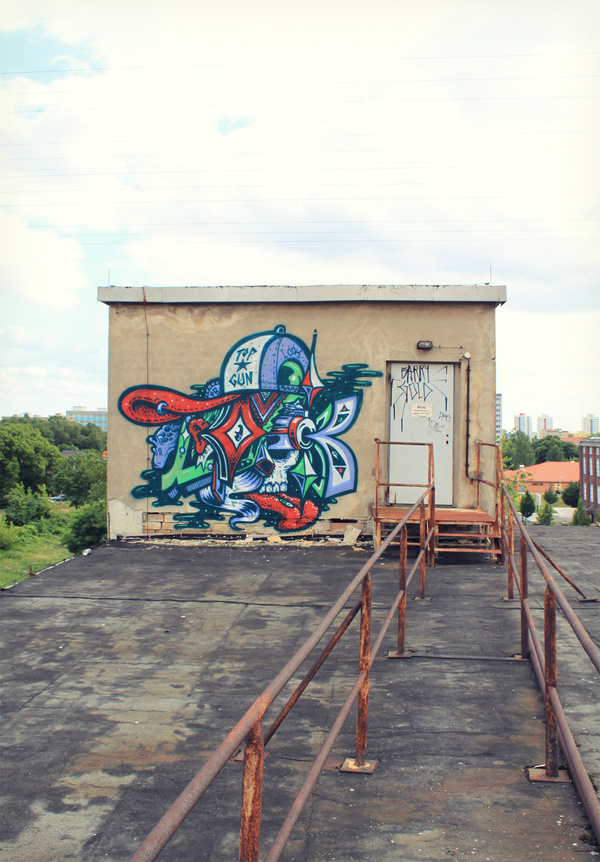 Colour in forgotten places on Behance #graffiti #paint #art #spray #awesome