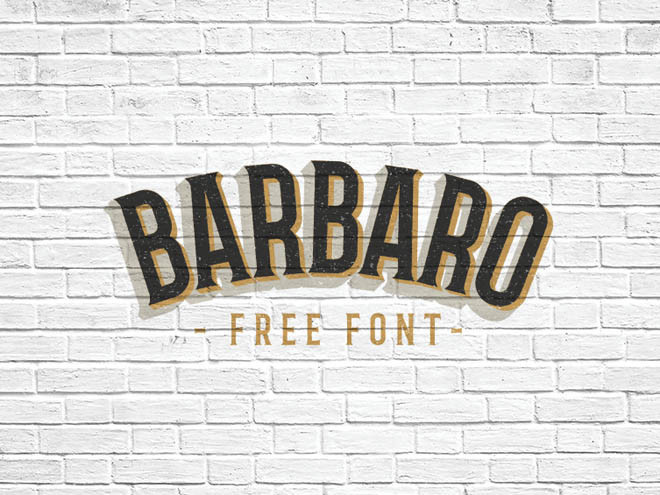 Barbaro Free Typeface