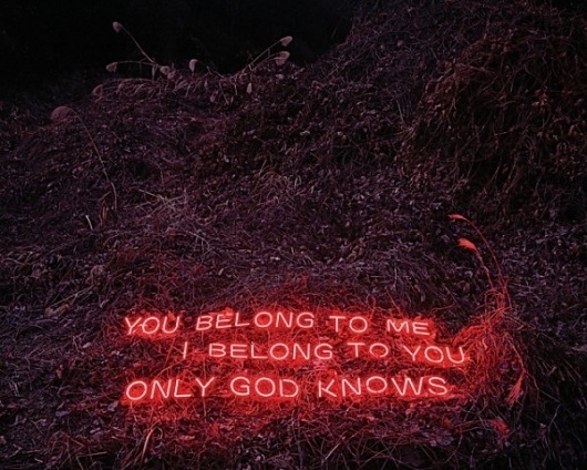 Neon Text Installations by Lee Jung | 123 Inspiration #text #korea #seoul #south #photographer