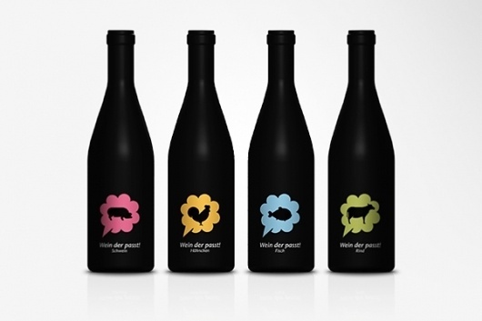 Pictogram Wine Bottles on the Behance Network #design #bottles #packing #wine