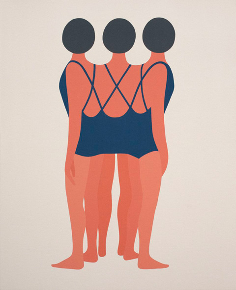 Geoff McFetridge | PICDIT #design #graphic #simple #painting #art