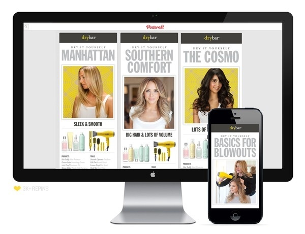 Drybar #pinterest #hair #drybar #retail #media #web #social