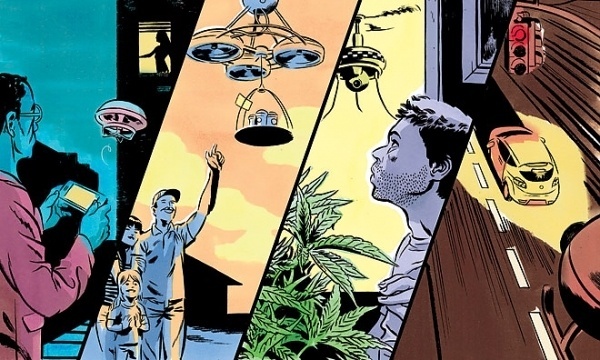 No, You Can't Use a Drone to Spy on Your Sexy Neighbor | Danger Room | Wired.com #fi #sci #comic #illustration #magazine