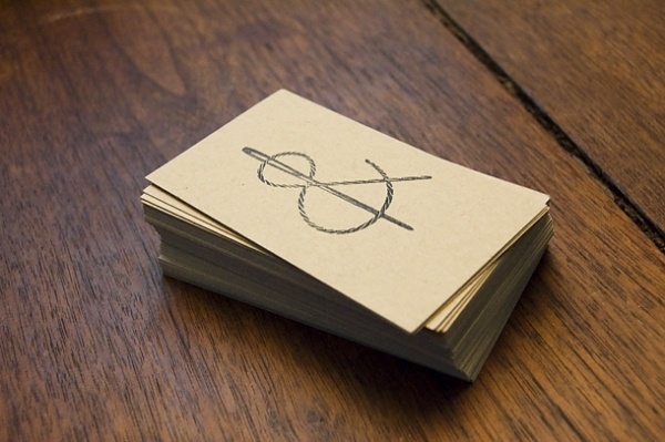 Indigo & Cotton: New Stamps #ampersand #stamp #cards #business