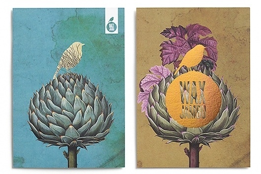 WAXJAMBU – Designed for Studio Output on Branding Served #card #illustration