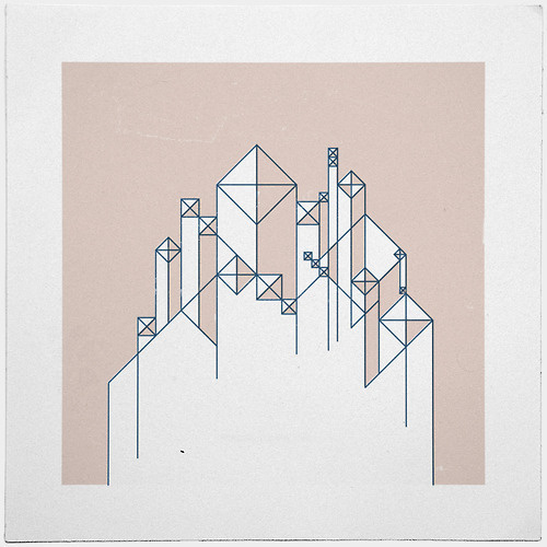#345 For here we have no lasting city, but we seek the city that is to come. – A new minimal geometric composition each day
