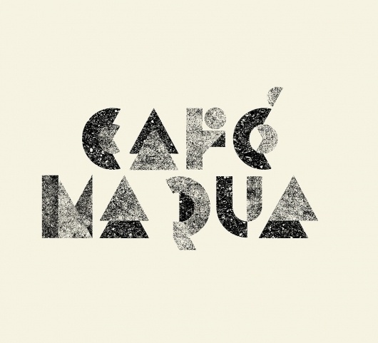 Café na Rua — Branding on Typography Served #typography