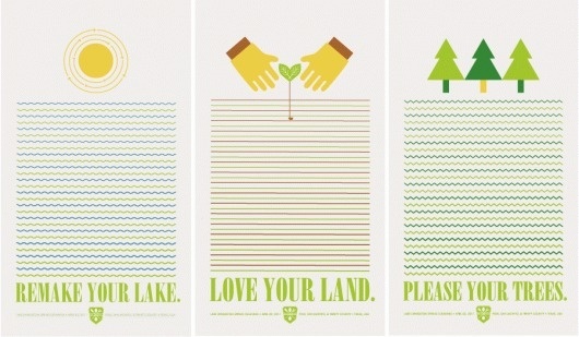 Steph Davlantes | Design + Watercolor #lakes #land #environment #sustainability #clean #steph #davlantes #posters #trees