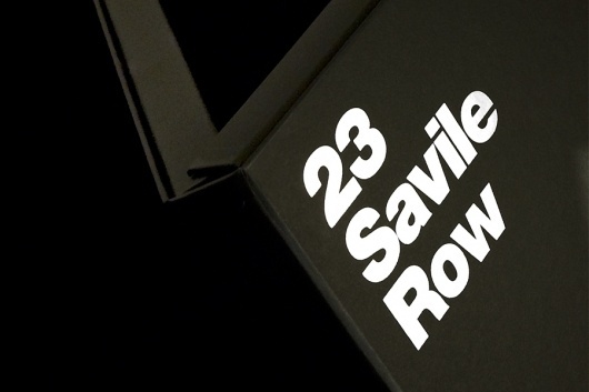 dn&co. | 23 Savile Row #print #typography