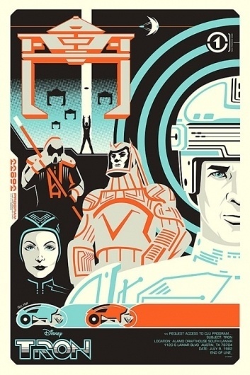 OMG Posters! #tan #tron #print #screen #illustration #eric #poster