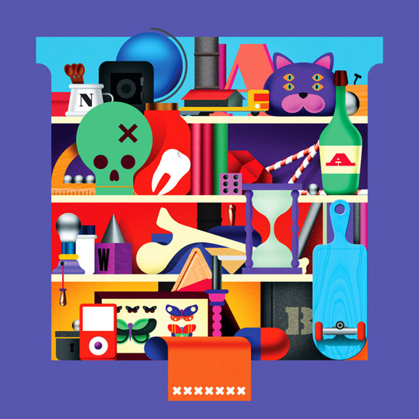 Illustype_RNDM on Behance #print