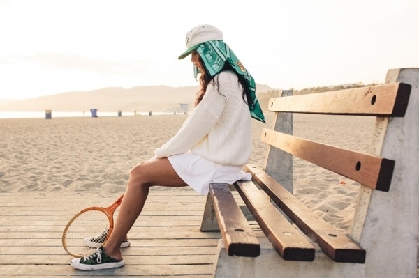 Adrianne Ho for Boast 2013 Spring/Summer Lookbook #model #tennis #photo #boast #preppy #beach