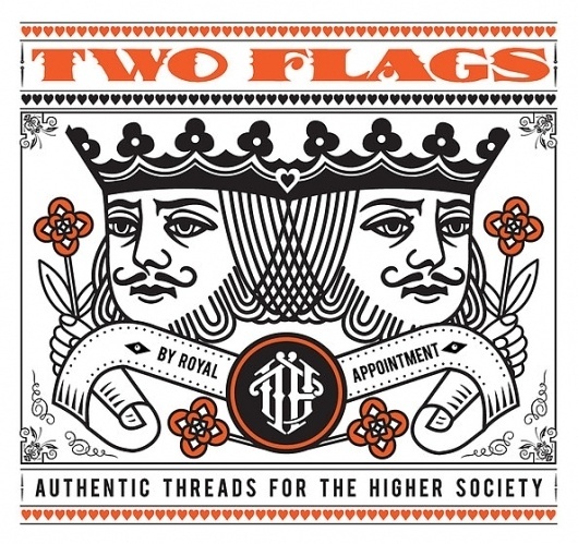 Two Flags Clothing – Ilovedust – Illustrators & Artists Agents – Début Art #ilovedust