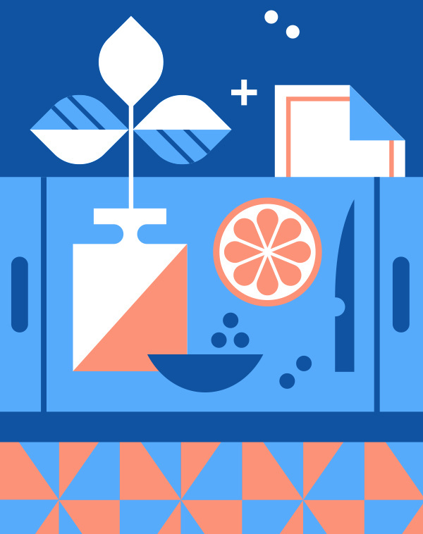 EHD, eight hour day, minneapolis, facebook, design, illustration, shape, geometric