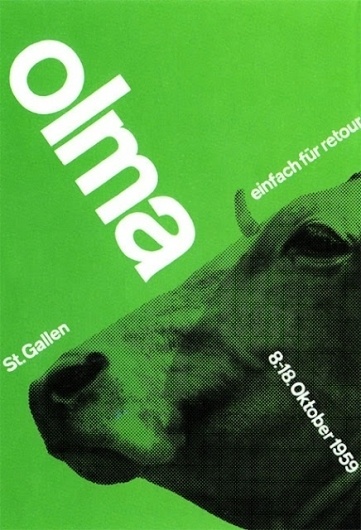 Visual Kontakt - Design, Fashion, Photography, Architecture, Illustration and Typography: Josef Müller-Brockmann: Design #brockmann #swiss #typography #design #yellow #grids #poster #mller #josef #green