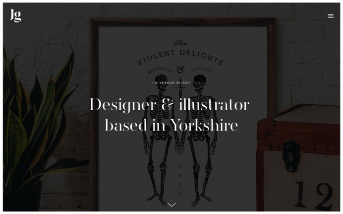 www.jordangilroy.com Jordan Gilroy portfolio webdesign besti minimal award inspiration inspire mindsparkle mag mindsparklemag www.mindsparkl