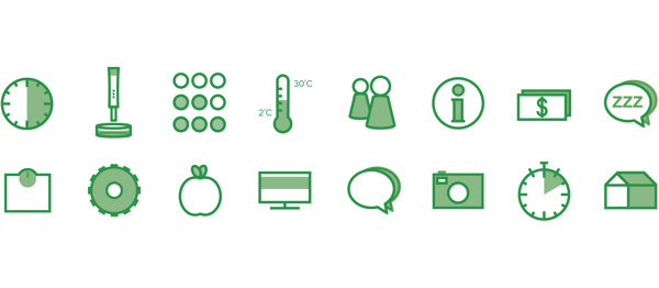 Comma #icons